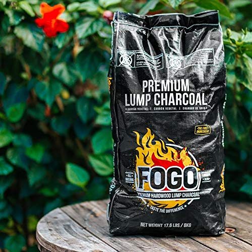FOGO Premium Oak Lump Charcoal for Grilling 17.6 lbs