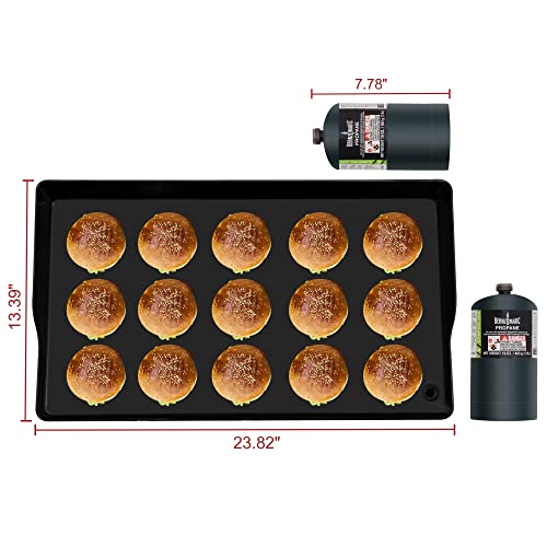 Royal Gourmet Portable 3-Burner Gas Grill Griddle