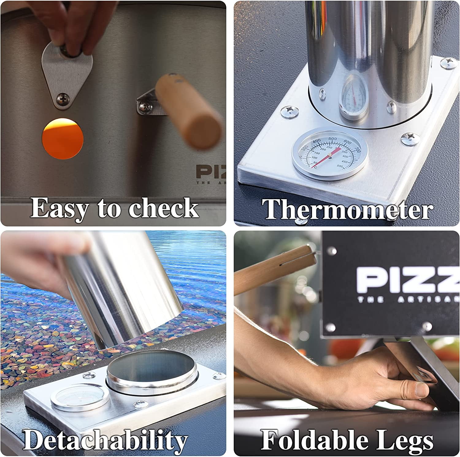 Pizzello 16" Outdoor Wood Pellet Pizza Oven