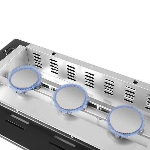 Royal Gourmet Portable 3-Burner Gas Grill Griddle