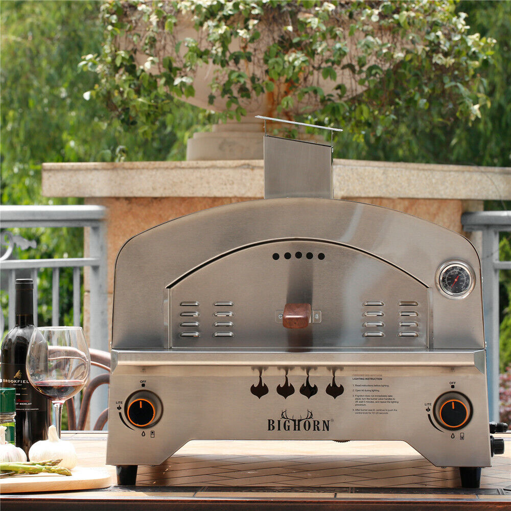 Portable Stainless Steel Gas BBQ Grill