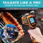 KIZEN Infrared Thermometer Gun for BBQ & Cooking