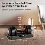 Adjustable Dumbbell Set – 25kg Pair for Home Gym