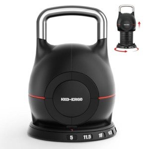 Adjustable Kettlebell Weight Set for Home Gym