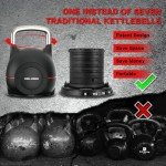 Adjustable Kettlebell Weight Set for Home Gym
