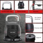 Adjustable Kettlebell Weight Set for Home Gym