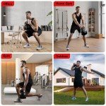 Adjustable Kettlebell Weight Set for Home Gym
