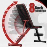 Adjustable Weight Bench for Home Gym Workouts