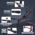 Adjustable Weight Bench Set for Home Gym Workout