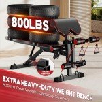 Adjustable Weight Bench for Full Body Workouts
