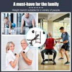 Adjustable Weight Bench Set for Home Gym Workout