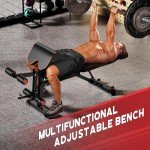 Adjustable Weight Bench for Full Body Workouts