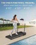WELLFIT Foldable Treadmill with Incline - 340lb Capacity