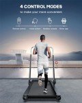WELLFIT Foldable Treadmill with Incline - 340lb Capacity