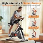 Milford Indoor Stationary Cycling Bike with iPad Mount