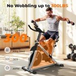 Milford Indoor Stationary Cycling Bike with iPad Mount