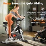 Milford Indoor Stationary Cycling Bike with iPad Mount