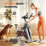 Milford Indoor Stationary Cycling Bike with iPad Mount