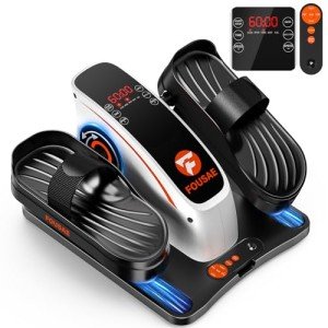 Under Desk Elliptical Exerciser with Adjustable Speeds
