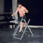 SogesPower Low-Impact Elliptical Glider for Home Gym