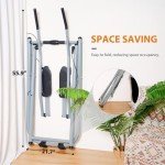 SogesPower Low-Impact Elliptical Glider for Home Gym