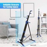 Folding Vertical Climber Cardio Workout Machine