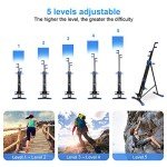 Folding Vertical Climber Cardio Workout Machine
