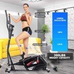 Heavy-Duty Elliptical Machine for Home Fitness