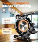 YOSUDA Magnetic Rowing Machine with LCD Monitor