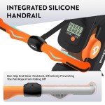 Pooboo Magnetic Rowing Machine with LCD Monitor