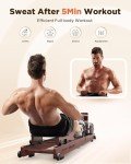 YOSUDA Foldable Water Rowing Machine for Home Use