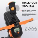 Pooboo Magnetic Rowing Machine with LCD Monitor