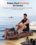 YOSUDA Foldable Water Rowing Machine for Home Use