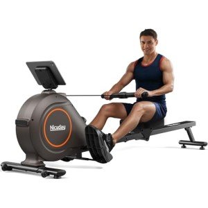 Niceday Bluetooth Magnetic Rowing Machine for Home