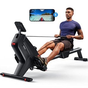 UTRYUP Bluetooth Magnetic Rowing Machine for Home