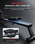 UTRYUP Bluetooth Magnetic Rowing Machine for Home