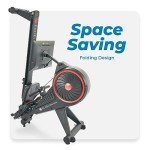 Echelon Foldable Magnetic Rowing Machine with Bluetooth