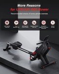 UTRYUP Bluetooth Magnetic Rowing Machine for Home