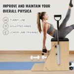 Apdale Pilates Chair with Handles for Home Workouts