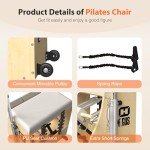 FAGUS H Pilates Pro Chair with Split Pedals