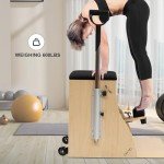 Apdale Pilates Chair with Handles for Home Workouts
