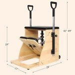 Pilates Chair with Split Pedals and Handles