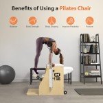 FAGUS H Pilates Pro Chair with Split Pedals