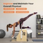 FAGUS H Pilates Pro Chair with Split Pedals