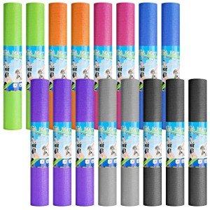 16-Pack Non-Slip Yoga Mats for Home Gym