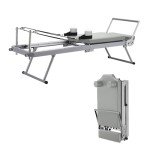 ZENOVA Foldable Pilates Reformer for Home Workouts