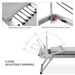ZENOVA Foldable Pilates Reformer for Home Workouts