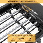 Foldable Pilates Reformer with Jump Board for Home