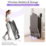 Foldable Pilates Reformer for Home and Gym Use