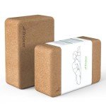 Trideer Eco-Friendly Cork Yoga Blocks - 2 Pack